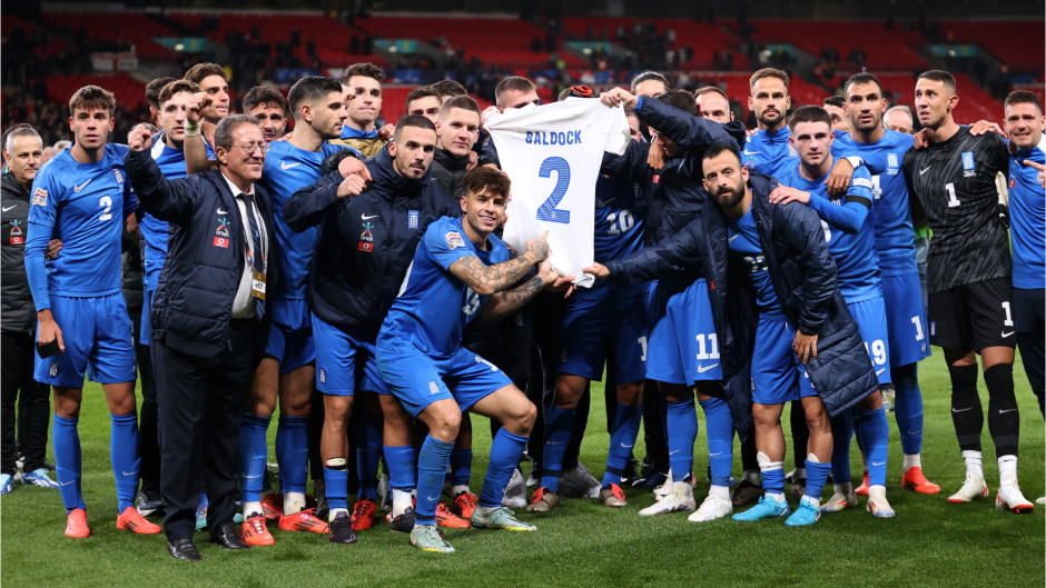 希腊队在欧国联对抗中展现出色 希腊队在欧国联对抗中展现出色