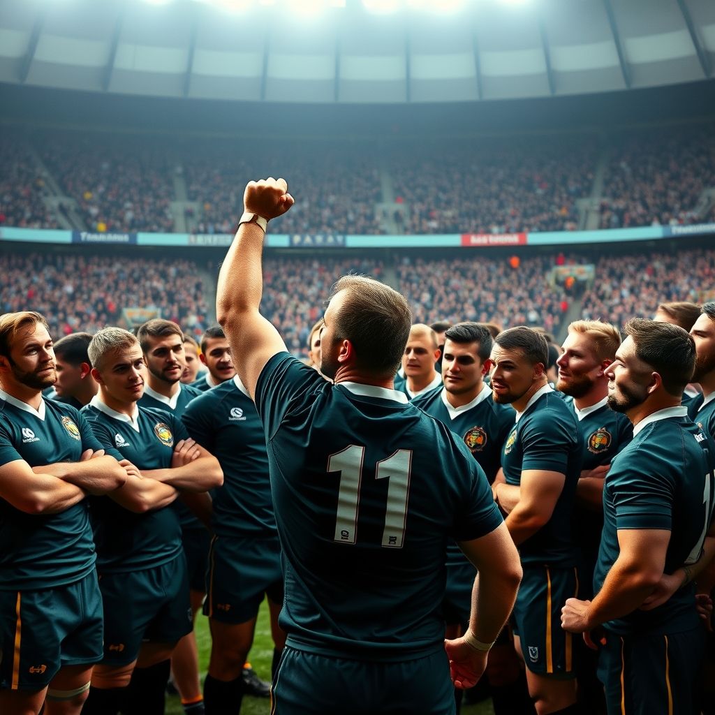 开云平台-塔斯马尼亚联队长激励全队，挑战强敌士气高昂