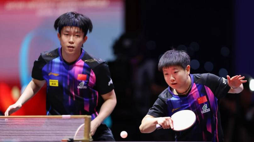 乒乓球男队再次笑傲赛场，霸气十足